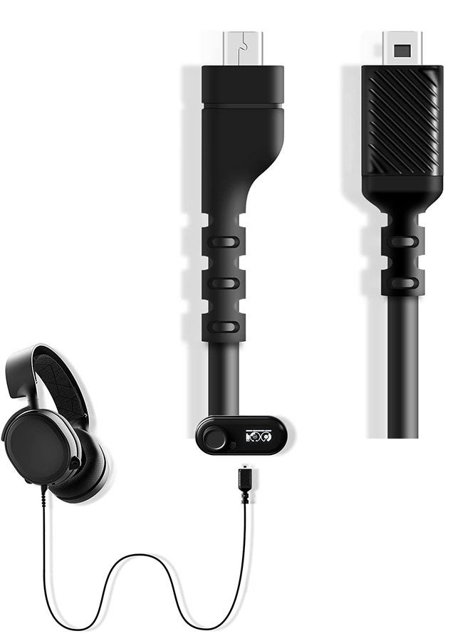 Realfrog Replacement Audio Cable Compatible with SteelSeries Arctis 3 Arctis 5 Arctis 7 Arctis Pro and GameDac Gaming Headset(Male to Male) - Image 1