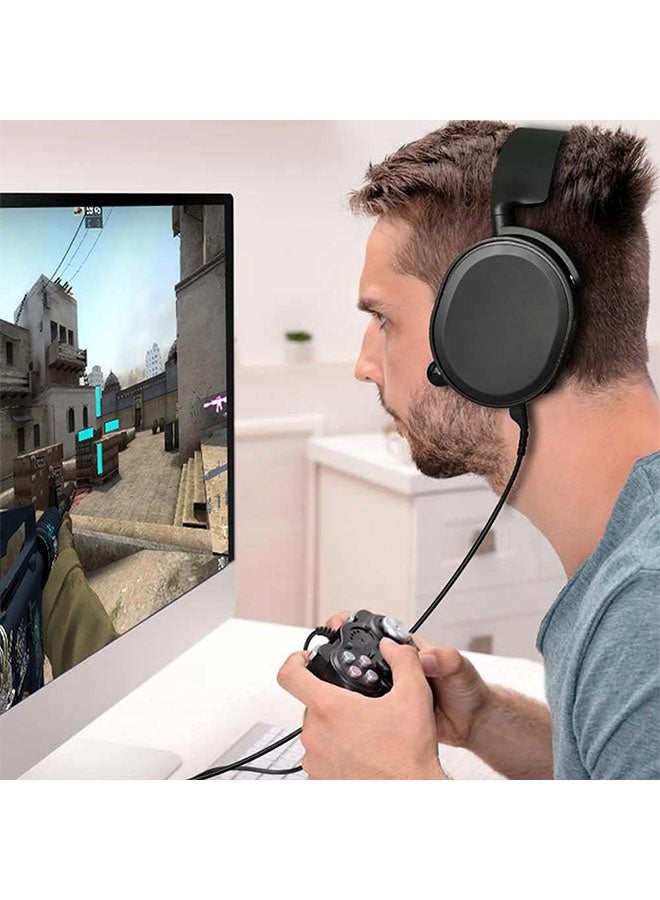 Realfrog Replacement Audio Cable Compatible with SteelSeries Arctis 3 Arctis 5 Arctis 7 Arctis Pro and GameDac Gaming Headset(Male to Male) - Image 2