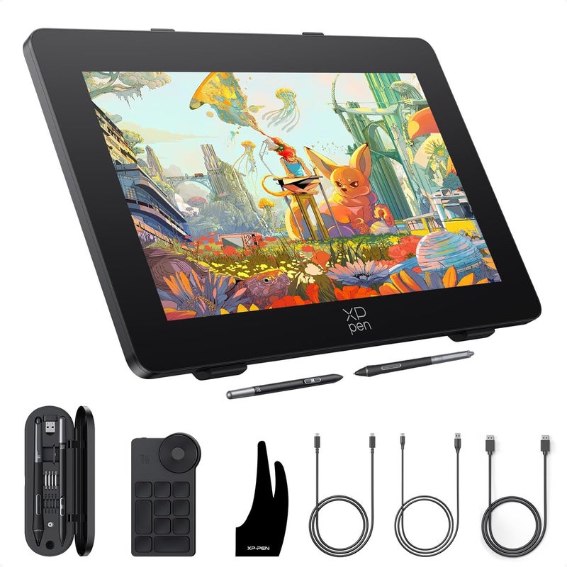 XPPen XP-PEN Artist Pro 24 Gen2 4K Ultra HD Drawing Tablet with Screen, Dual 16384 Pen Pressure Stylus, Wireless Keydial, 99% Adobe RGB, △E<1 Graphic Tablet with Full Laminated AG Pen Display 23.8" - Image 1