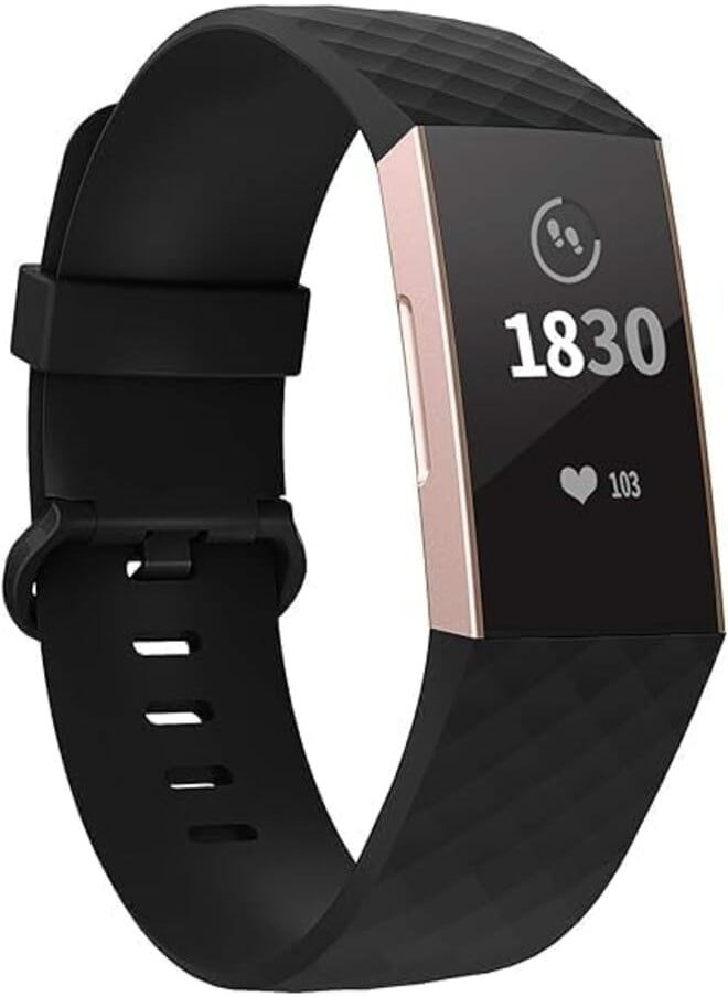 Next Next store Bands Compatible with Fitbit Charge 4/3, Silicone Fitness Wristbands 