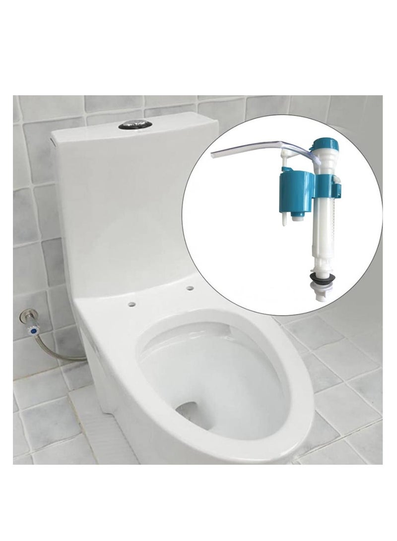 Toilet Cistern Bottom Inlet Valve - Bathroom Toilet Water Tank Fittings, ABS Material -Adjustable Fill Valve for Bathroom, Silent Water Saving, Easy to Install for Bathroom, Toilet(1/2")  - Image 4