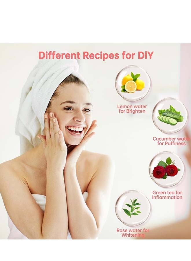 Loquat Unique Shell Shape Ice Roller For Face, Beauty Facial Massage, Glow Cube For Face（Pink） - Image 3