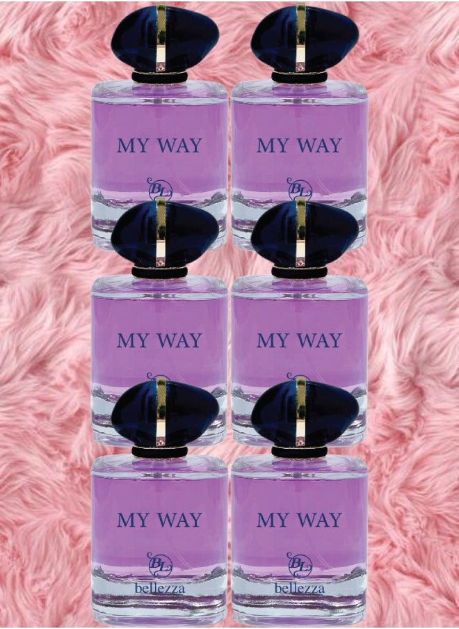 bellezza 6 Pieces My Way Perfume 90ml EDP  - Image 1