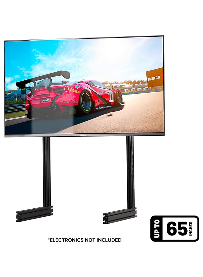 next level RACING Next Level NLR-E035 Elite Freestanding Single Monitor Stand - Black Edition - Image 4