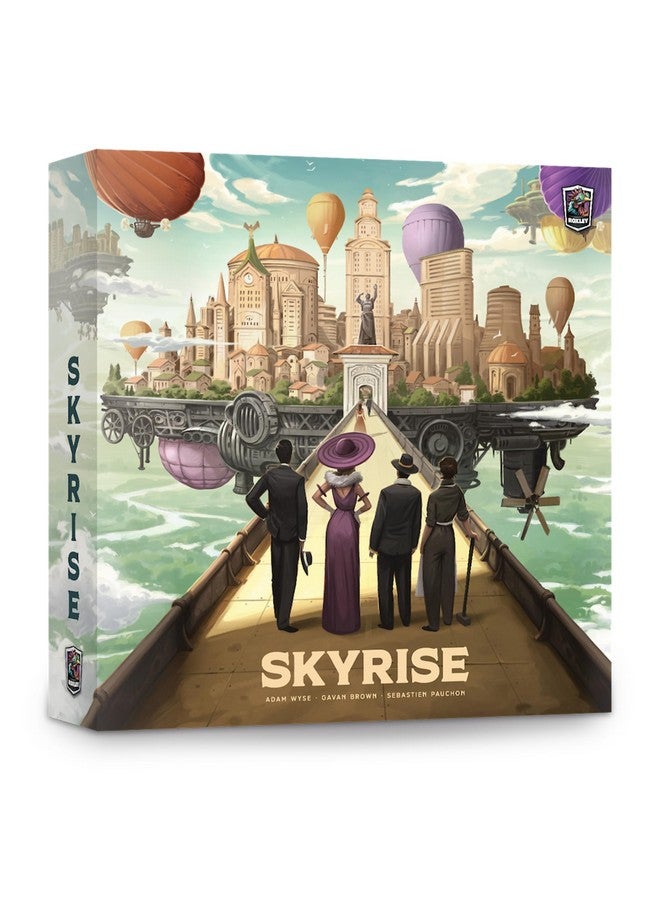 Roxley Games Skyrise - A Game of Auctioning and Artistic Egos | Ages 14+ | Plays in 30-75 Minutes - Image 1