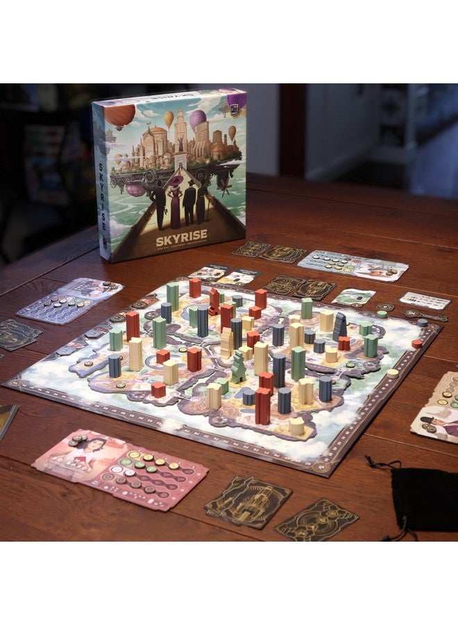 Roxley Games Skyrise - A Game of Auctioning and Artistic Egos | Ages 14+ | Plays in 30-75 Minutes - Image 5