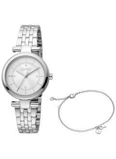 ESPRIT Esprit Stainless Steel Analog Women's Bracelet Watch With Silver Stainless Steel Band ES1L281M0055  - Image 1