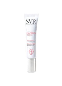 SVR Palpebral Eye Cream Ultrasoothing Cream For Dry Sensitive Eyelids Prone To Irritations Due To Dryness Steroidfree Fragrancefree Formula With Hyaluronic Acid & Shea Butter 0.5 Fl.Oz  - Image 1