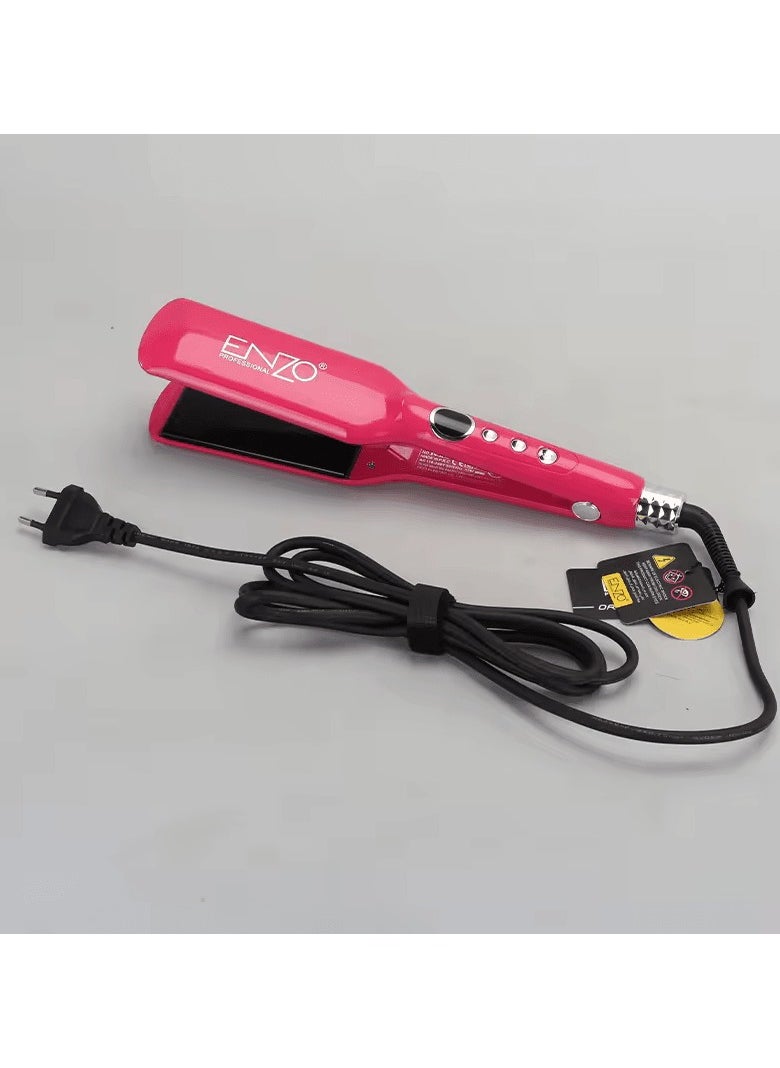 ENZO Professional - ENZO EN-3215 Professional Hair Straightener Fast Heating Wide Plate Hair Styler Flat IroN-Intl Version - Image 1