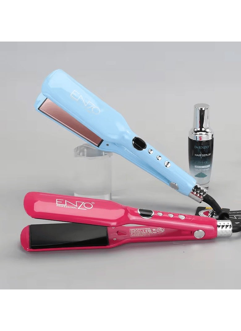 ENZO Professional - ENZO EN-3215 Professional Hair Straightener Fast Heating Wide Plate Hair Styler Flat IroN-Intl Version - Image 1