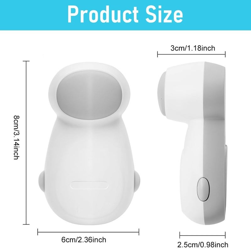Prplet Door Stopper for Kids Safety – Child Finger Pinch Guard, Anti-Slam Rubber Door Safety Stopper for Baby Proofing Home (2 Pcs) - Image 2