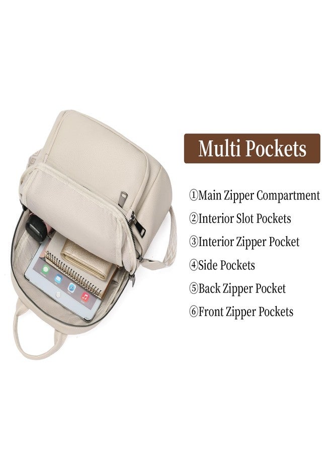 GAEKEAO Mini Backpack for Women Fahsion Vegan Leather Backpack Lightweight Ladies Shoulder Bag Small Travel Purses Daily - Image 3