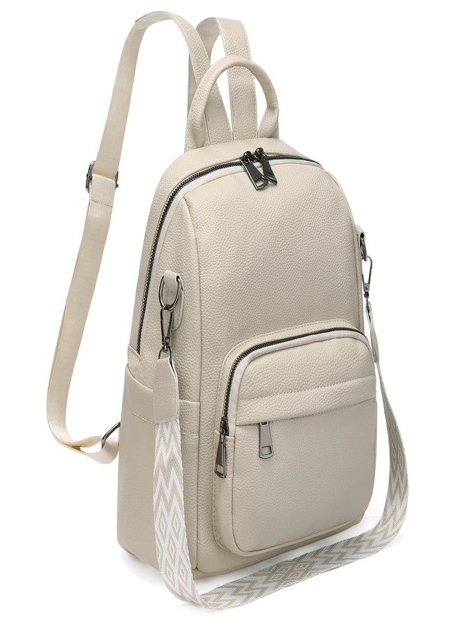 GAEKEAO Mini Backpack for Women Fahsion Vegan Leather Backpack Lightweight Ladies Shoulder Bag Small Travel Purses Daily - Image 1