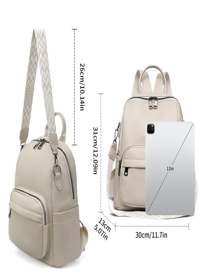 GAEKEAO Mini Backpack for Women Fahsion Vegan Leather Backpack Lightweight Ladies Shoulder Bag Small Travel Purses Daily - Image 4