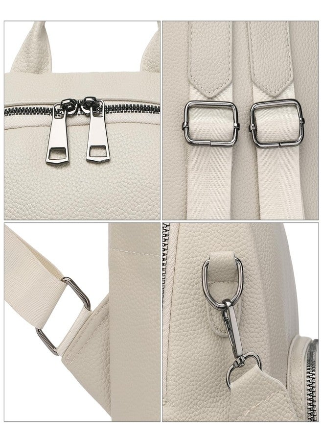 GAEKEAO Mini Backpack for Women Fahsion Vegan Leather Backpack Lightweight Ladies Shoulder Bag Small Travel Purses Daily - Image 5