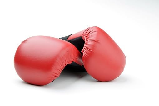 ROUNIYAR Universal Strike Boxing and Karate Training Gloves for Men & Women - Free Size Red - Image 2