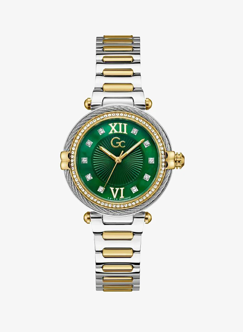 Vogue Cable Mid Size Metal Analogue Watch