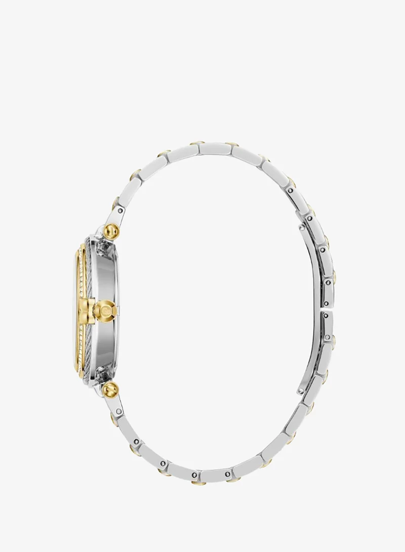 Gc  Vogue Cable Mid Size Metal Analogue Watch for Women | Best Price UAE