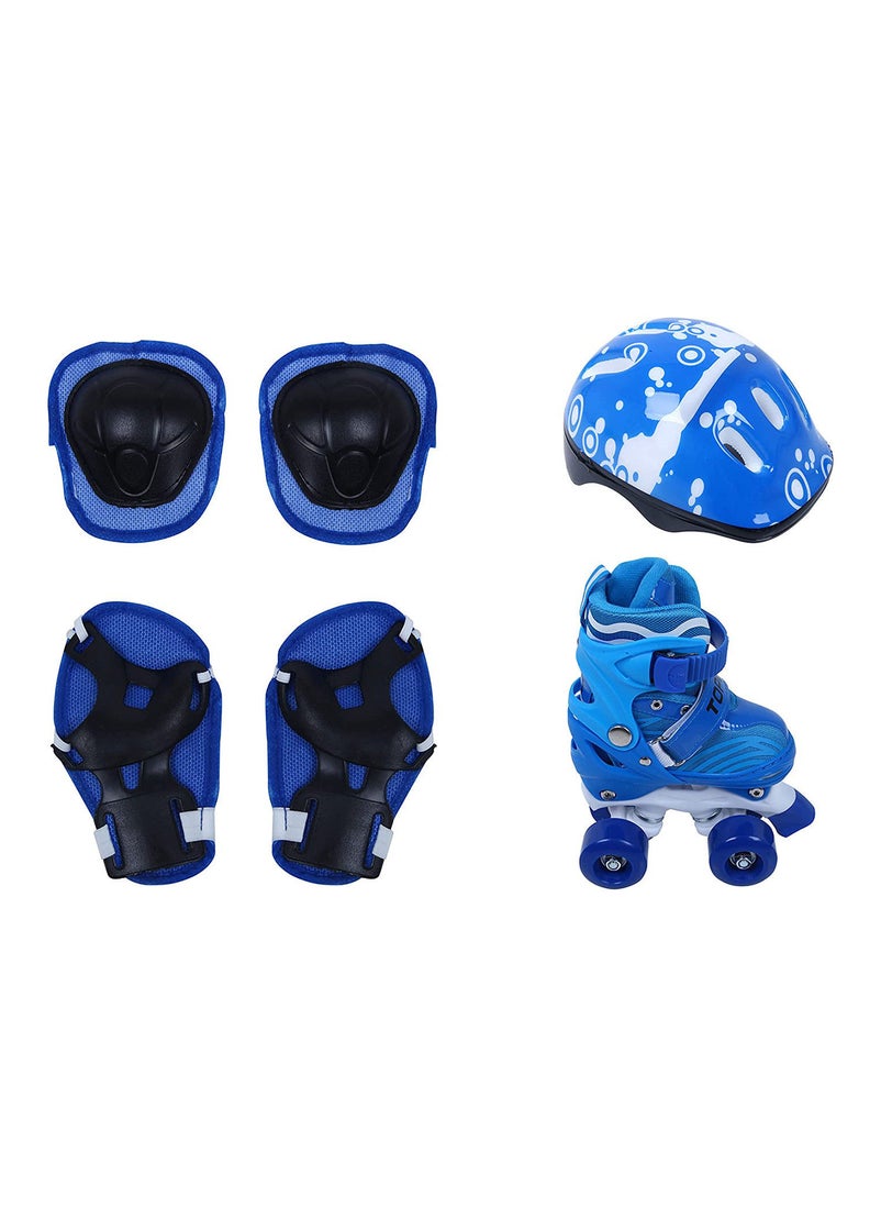 Top Gear Gear Roller Skates Shoes Tg 9008 Adjustable Double Row 4 Wheel For Kids  - Image 3