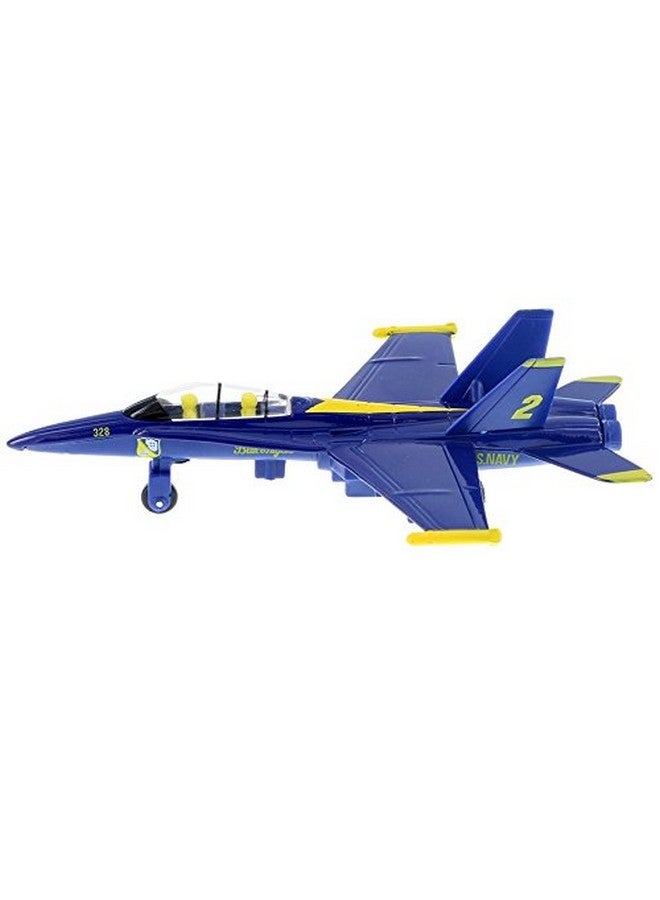 Playmaker Toys Kid Die Cast Pull Back Blue Angel - Image 2