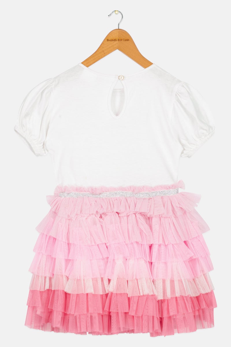 MISS Toddlers Girl Tutu Dress, Multicolor - Image 2