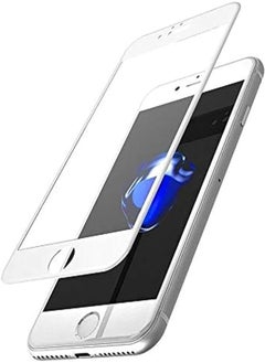 9H 9H 5D Screen Protectors for Apple iPhone 8 (White) 