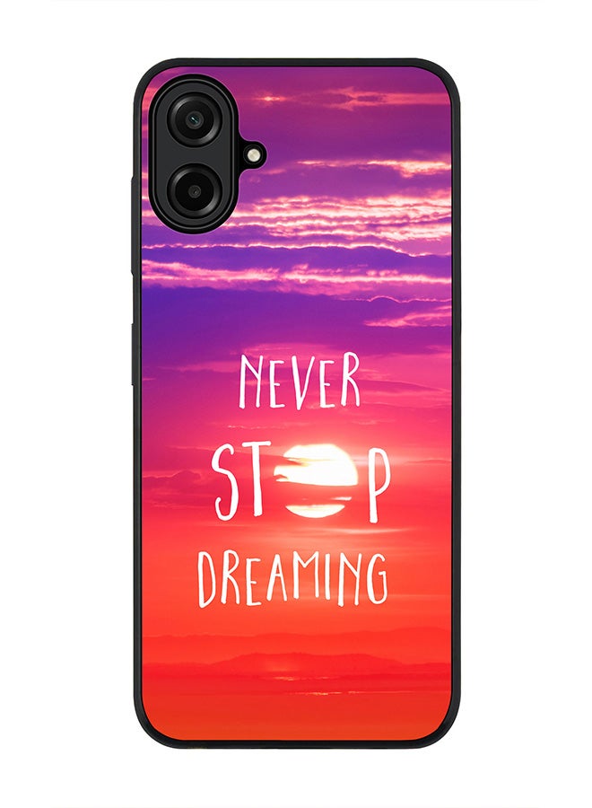 Stylizedd For Samsung Galaxy A07 4G Case,Slim fit Camera Protection, Shockproof Thin Phone cover  - Never stop dreaming