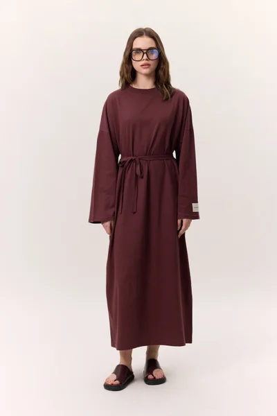 Manuka Belted T-Shirt Dress