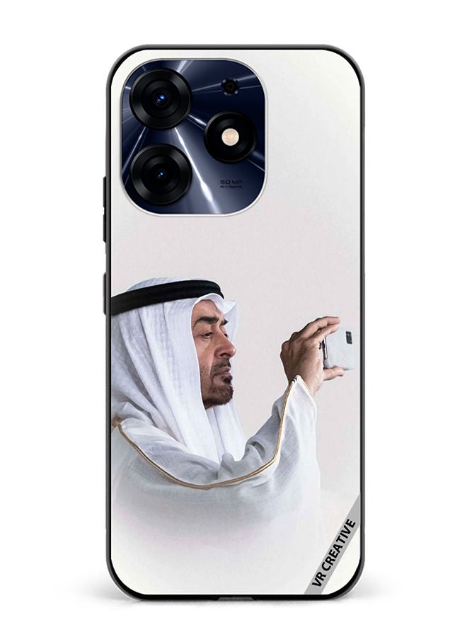 VR CREATIVE Protective Case Cover For Tecno Spark 10 Pro Sheikh Mohamed Bin Zayed Al Nahyan Design Multicolour - Image 1