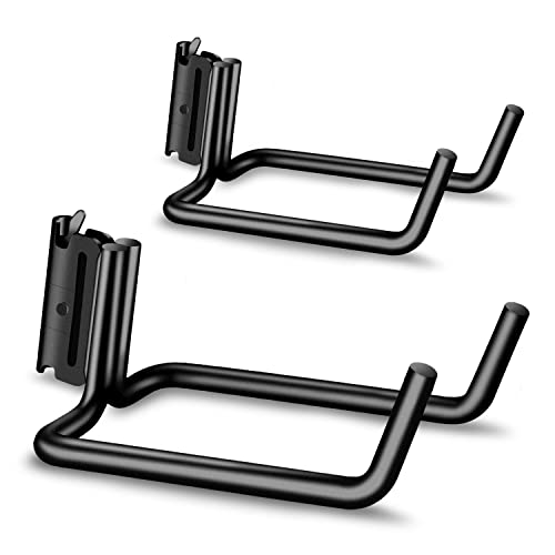 Onesnt 2 Pack E-Track J Hook Hanger with Tie Down Anchor for E Track Accessories for Enclosed Trailer Cargo Tie Down Systems in Trucks, Trailers - Image 1