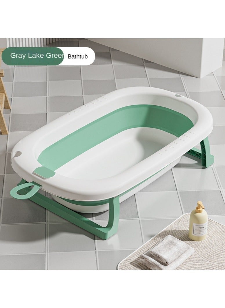 general Baby Bathtub Bathtub Baby Foldable Toddler Sitting Large Bath Bucket Children's Household Newborn Children's Products