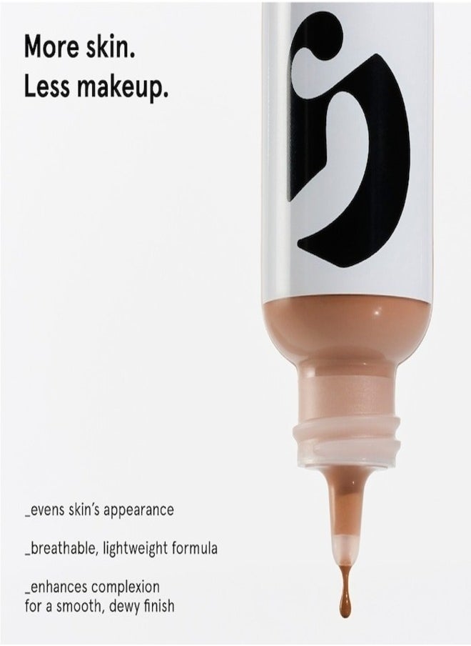 Glossier - Glossier Perfecting Skin Tint, G7 - medium very dark - 30ml for Dewy, S heer Coverage - Image 1