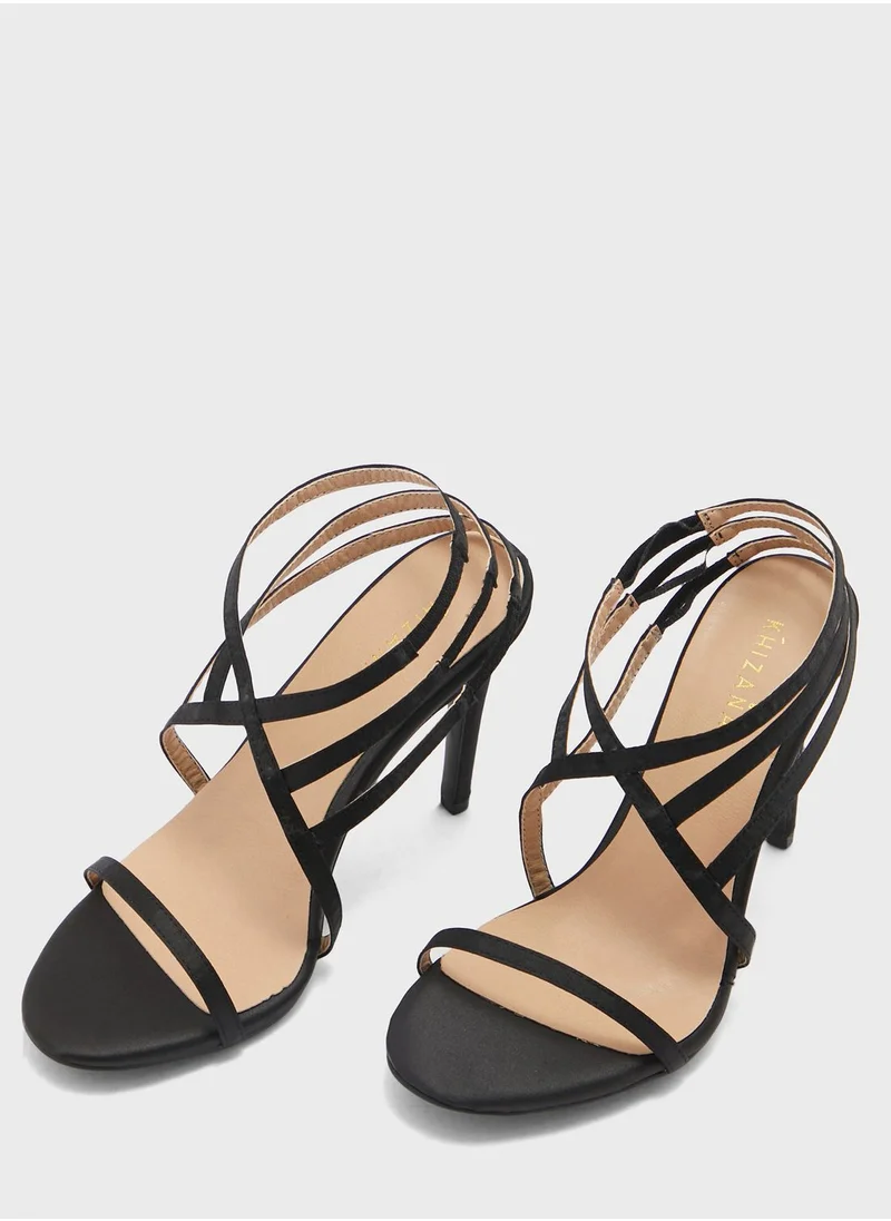 Khizana Criss Cross Strappy Sandals