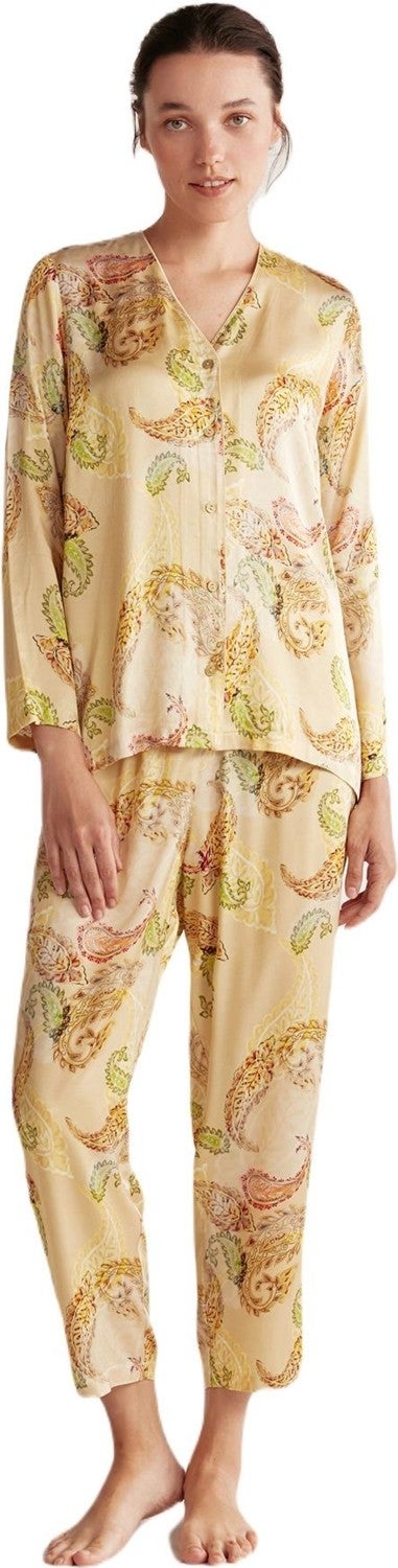 Catherine's Cotton Mood Women's Yellow Pajama Set 9610  - Image 1
