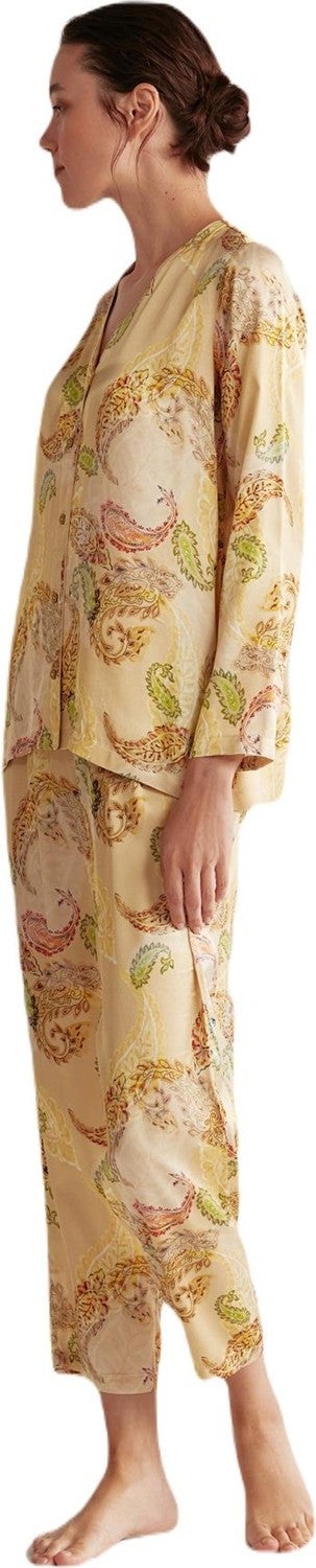 Catherine's Cotton Mood Women's Yellow Pajama Set 9610  - Image 4