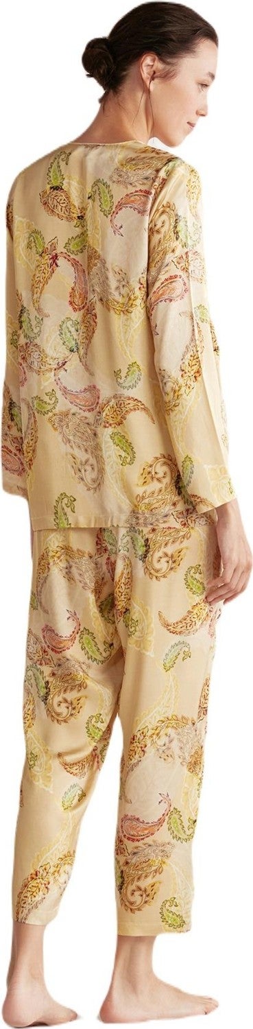 Catherine's Cotton Mood Women's Yellow Pajama Set 9610  - Image 5