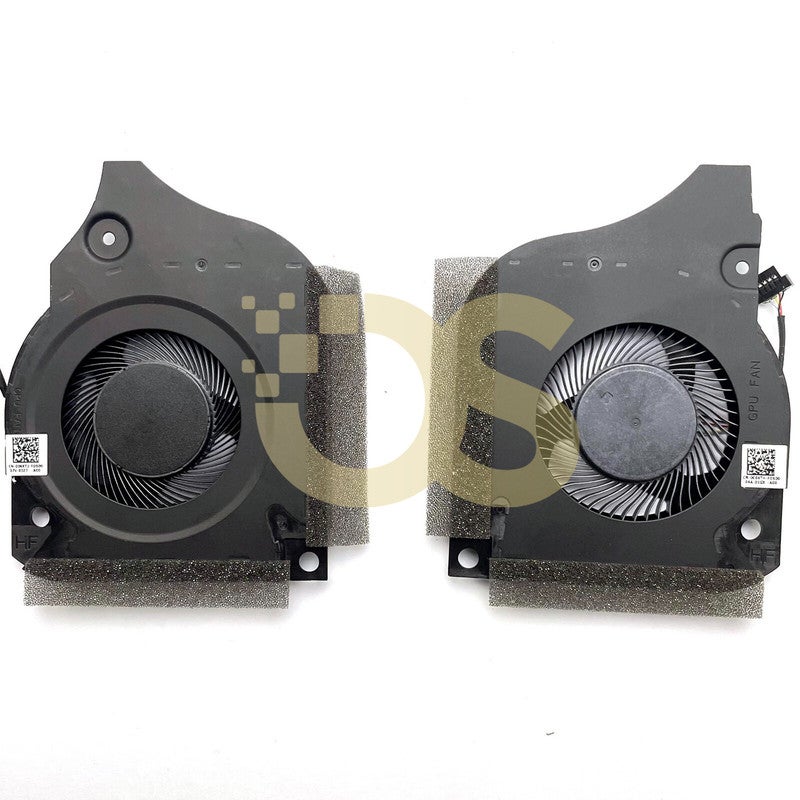 او اس مروحة معالج متوافقة مع Dell G5 5590 G7 7590 7790 يسار + يمين 12 فولت من OS - Image 1