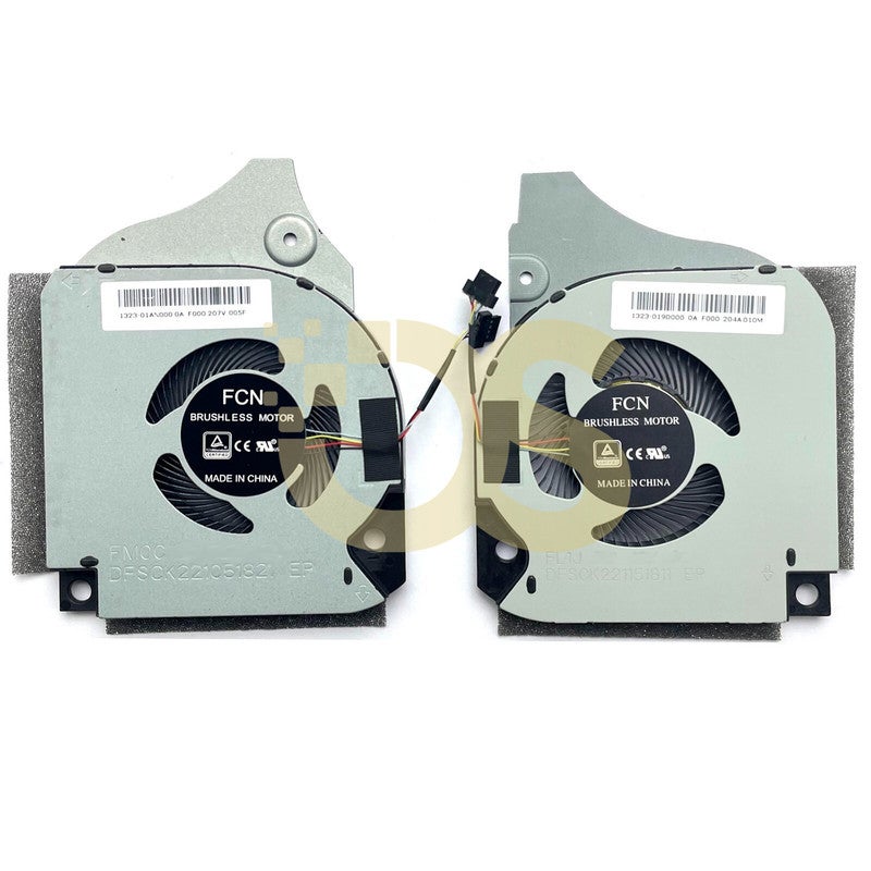 او اس مروحة معالج متوافقة مع Dell G5 5590 G7 7590 7790 يسار + يمين 12 فولت من OS - Image 2