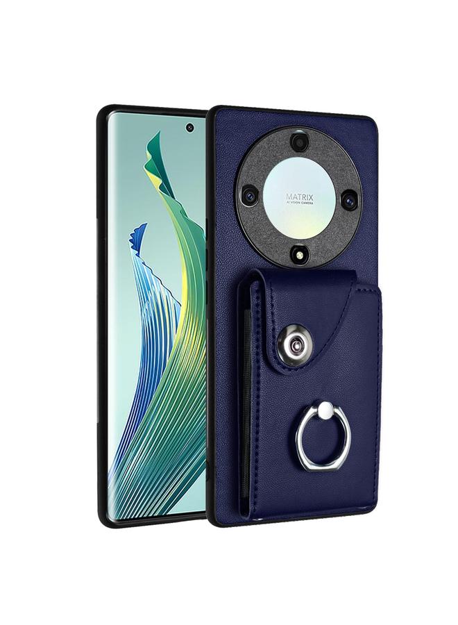 Zaboon Case For Honor X9a / Magic5 Lite Organ Card Bag Ring Holder PU Phone Case  - Image 1