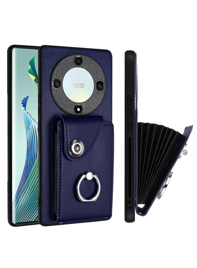 Zaboon Case For Honor X9a / Magic5 Lite Organ Card Bag Ring Holder PU Phone Case  - Image 2