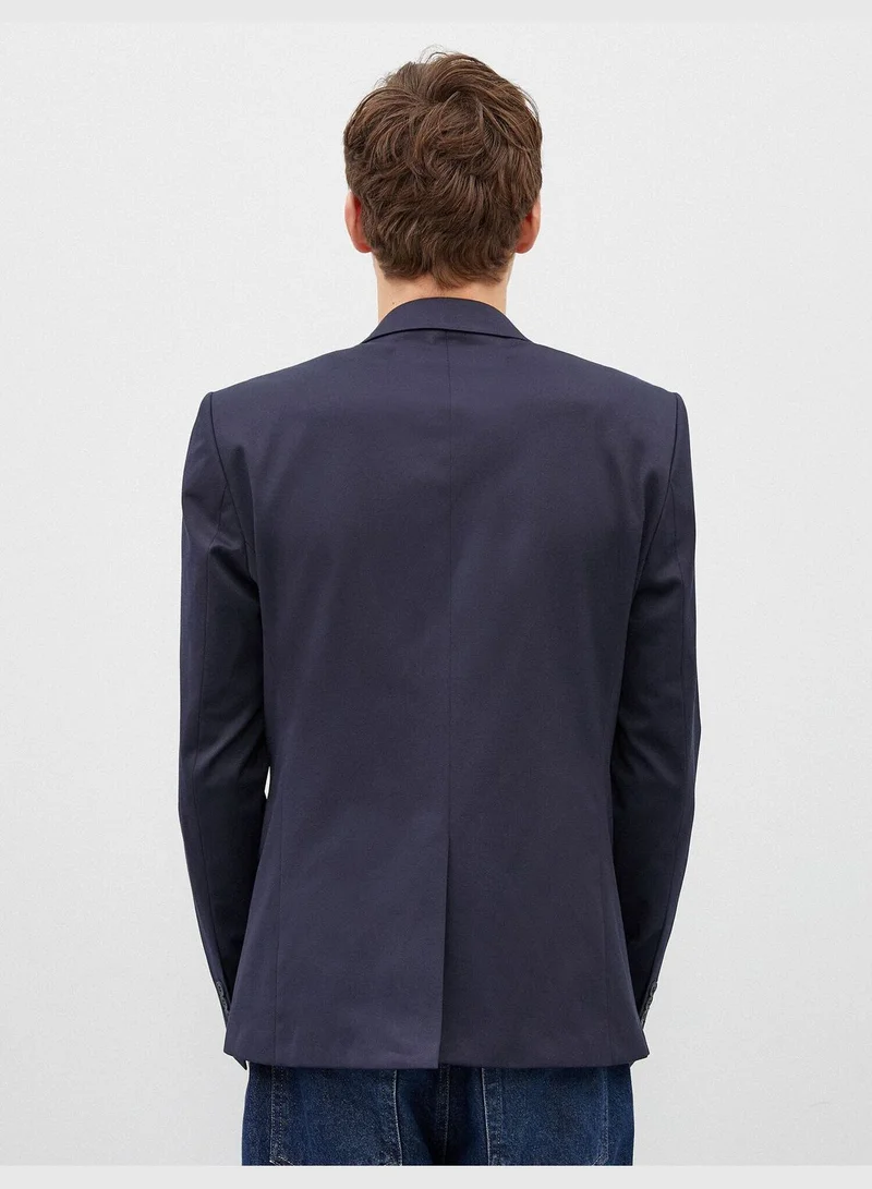 KOTON Blazer Jacket Pocket
