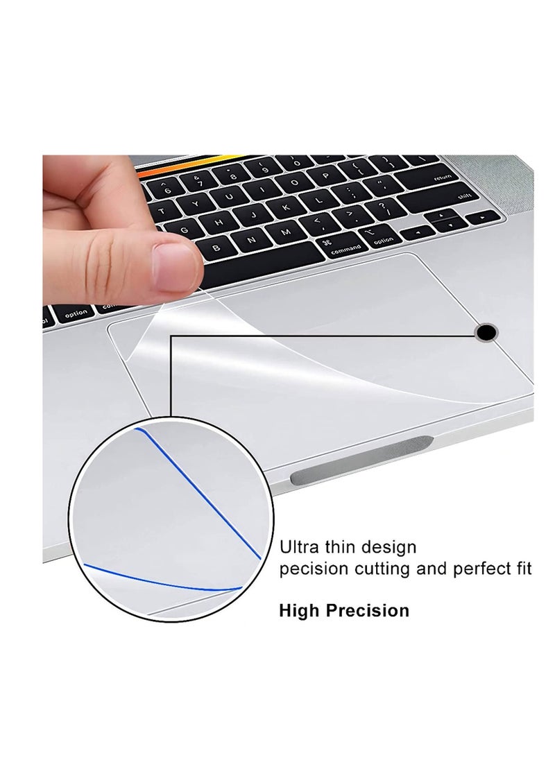 Generic 2Packs Premium Trackpad Protectors Compatible with 2022 2024 2025 M2/M3/M4 Chip MacBook Air 13"( A2681/ A3113/A3240),Clear  - Image 2