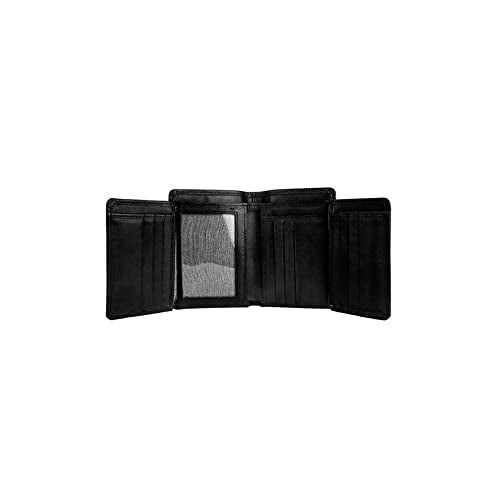 Hidesign Leather Black Men's Wallet 013 Rf Men's Wallet - Black - Image 3