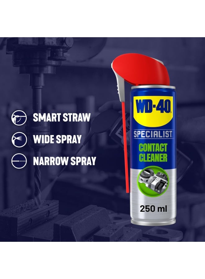 WD-40 Specialist Fast Drying Contact Cleaner Spray 250ml - Rapid and Effective Electronics Cleaning Solution - Image 3