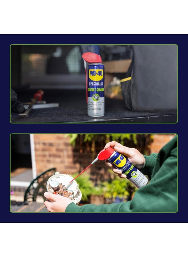 WD-40 Specialist Fast Drying Contact Cleaner Spray 250ml - Rapid and Effective Electronics Cleaning Solution - Image 5