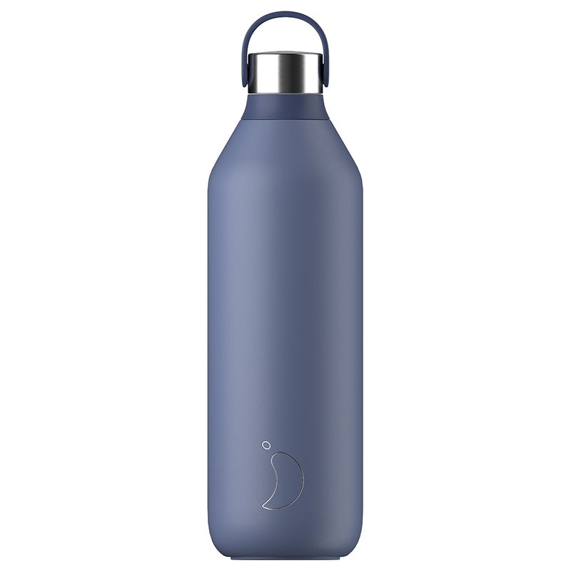 Chilly's | Water Bottle | Series 2 | Core | 1.0 Liter | Whale Blue - Image 1