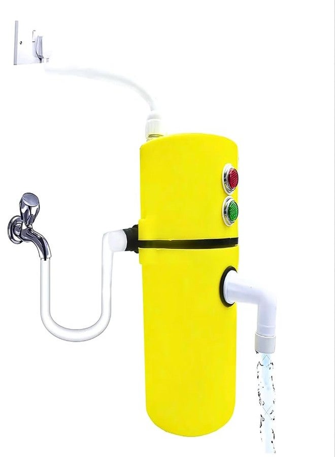 PlayPulse mInI PoRtAbLe gEySeR | CoMpAcT InStAnT WaTeR GeYsEr | eNeRgY-SaViNg pOrTaBlE WaTeR HeAtEr | sHoCk pRoOf iNsTaNt mInI GeYsEr fOr kItChEn, BaThRoOm & oFfIcE | 2 YeAr wArRaNtY - Image 1