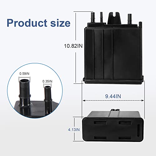 GSTP Vapor Canister Compatible with Cadillac Escalade,Chevrolet Tahoe,Buick Rendezvous and GMC Yukon XL 1500 4.8L,5.3L, 6.0L, 6.2L 2004-2016 Replaces 911149,215464,15109431,12573648 - Image 5