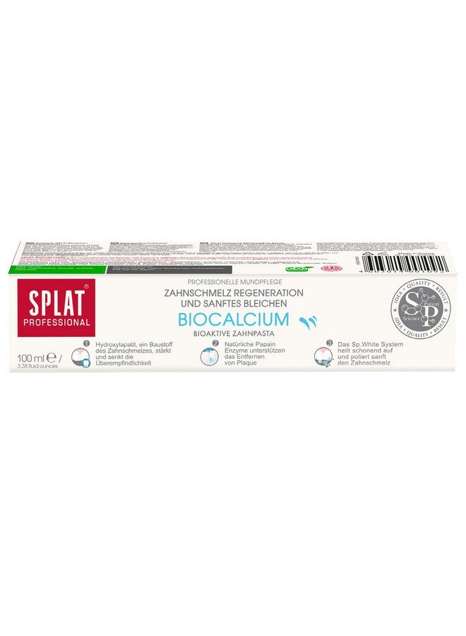 Splat Professional Series Multiple Action Toothpaste With Bioactive Calcium Enamel Restoration Tooth Sensitivity Reduction - Image 4