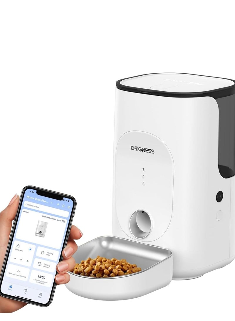 DOGNESS Rover Smart Feeder For Pets (App Controlled) White - Image 3